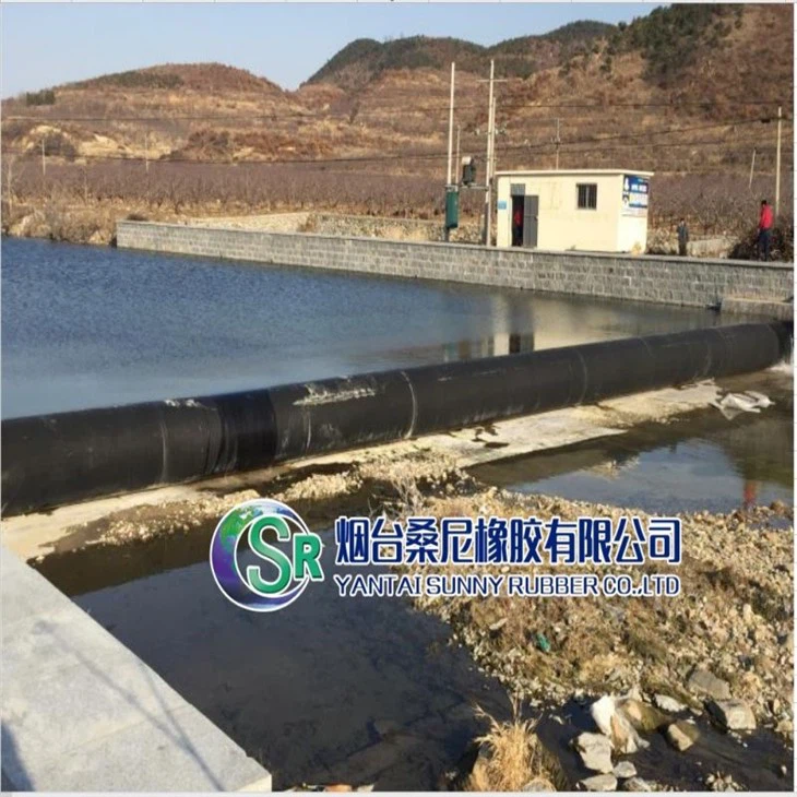 Blad pipi kawotchou enflatab pou pwojè ranplasman Rbuuer Dam